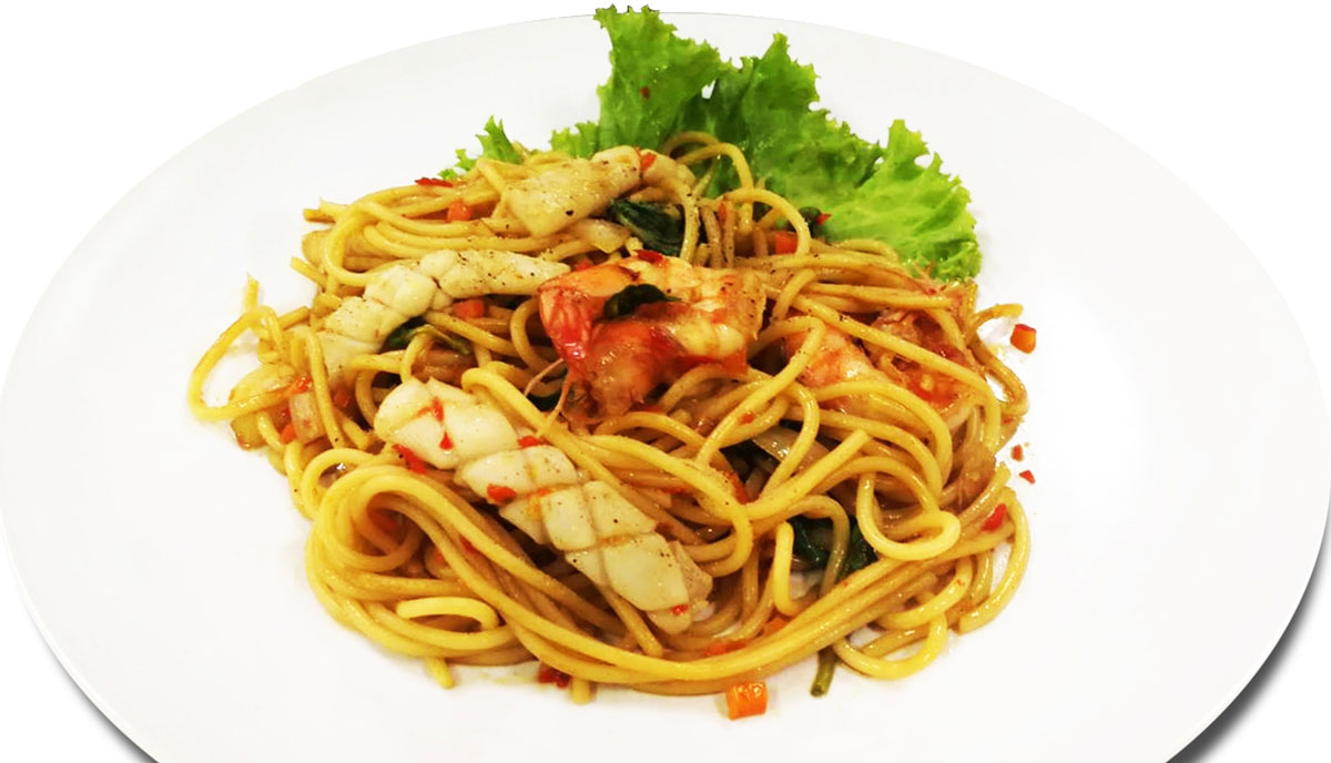 Spaghetti Seafood Kee Mao Nonthaburi Bangkok